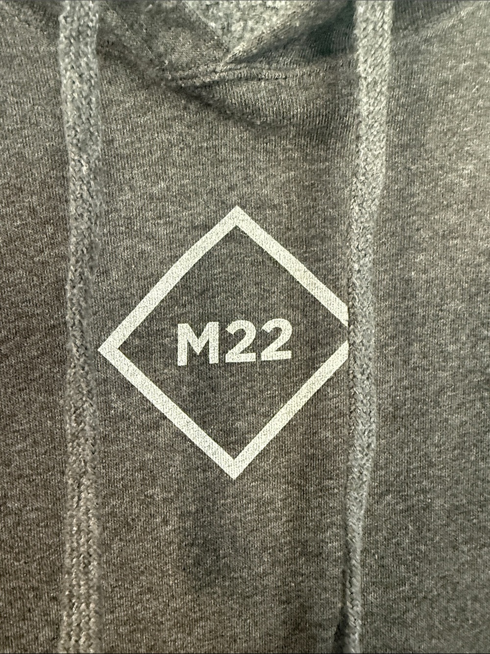 M22 Hoodie Sweatshirt - Charcoal Gray XL - Picture 2 of 11